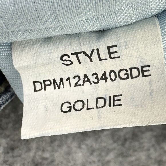 Dear John Joyrich Comfort Skinny Jeans Womens 26 Metallic Medium Wash Stretch - Picture 2 of 16